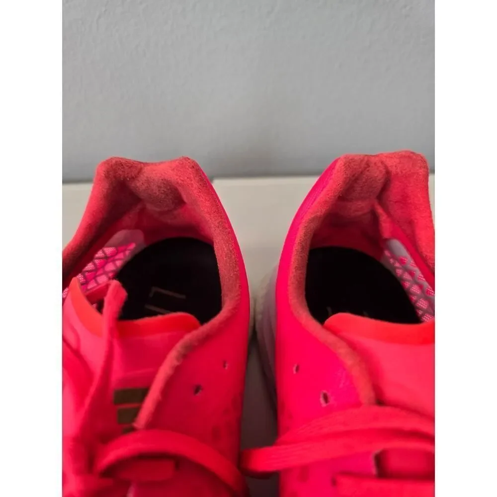 Adidas Adizero Women’s US 9.5 Pink Coral Running Shoes Athleisure Performance